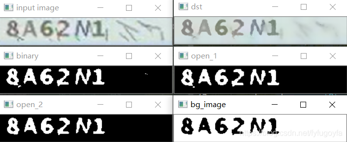 python opencv pytesseract 验证码识别的实现